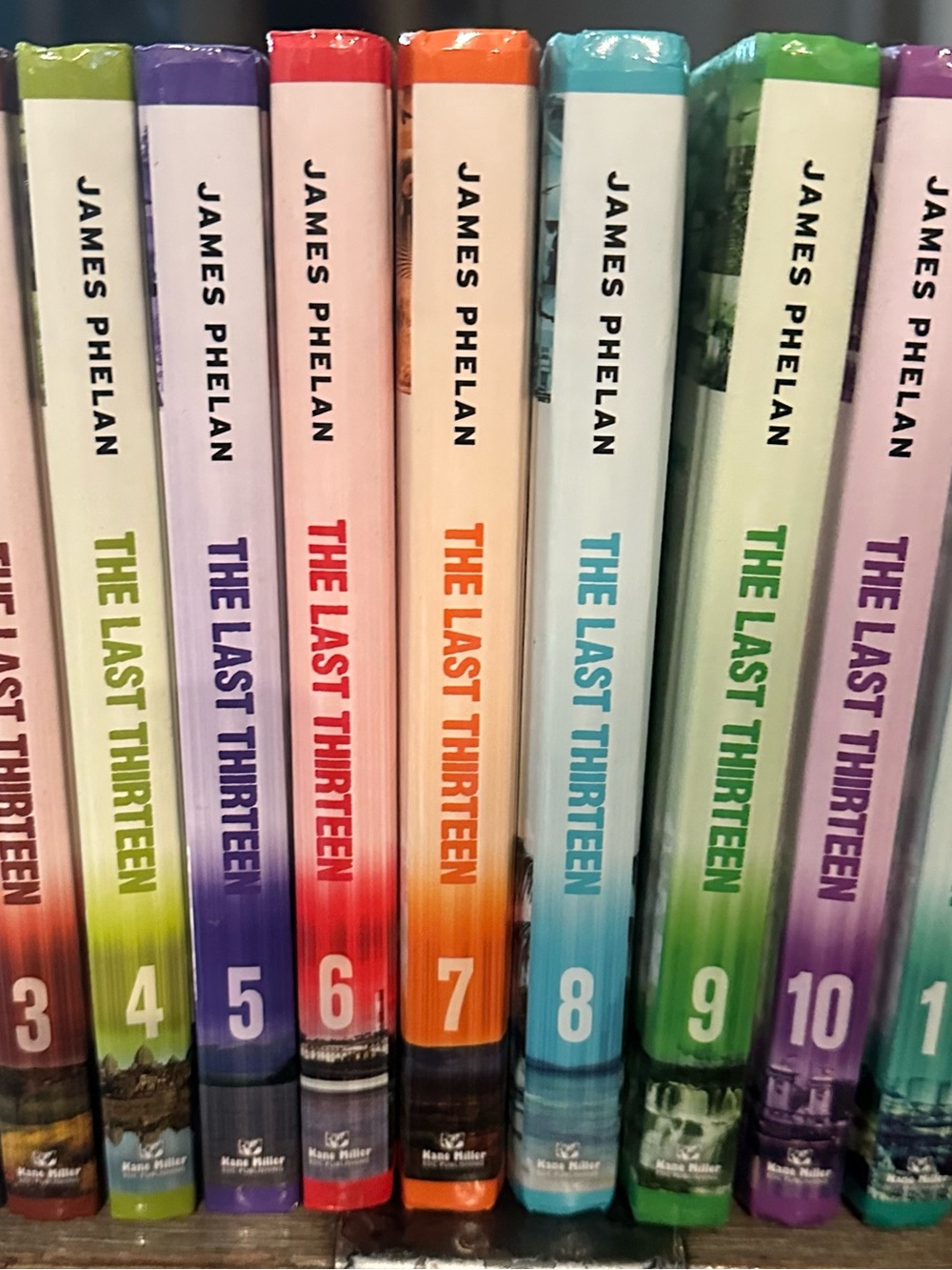 The Last Thirteen Hardcover Book Set by James Phelan